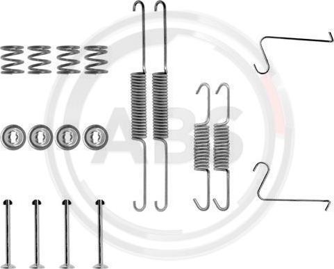 A.B.S. 0603Q - Kit accessori, Ganasce freno autozon.pro