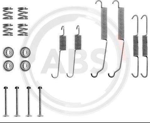 A.B.S. 0618Q - Kit accessori, Ganasce freno autozon.pro