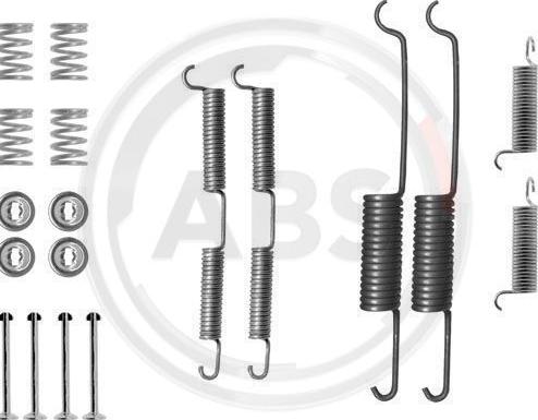 A.B.S. 0687Q - Kit accessori, Ganasce freno autozon.pro