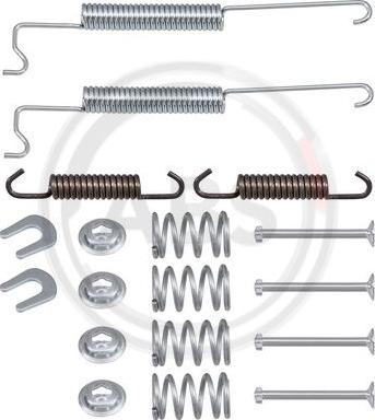 A.B.S. 0049Q - Kit accessori, Ganasce freno autozon.pro