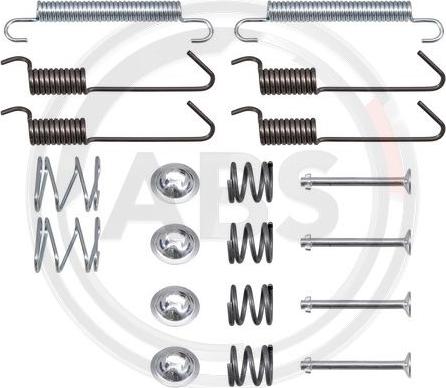 A.B.S. 0046Q - Kit accessori, Ganasce freno autozon.pro