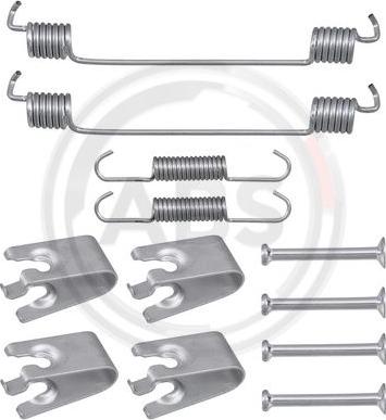 A.B.S. 0042Q - Kit accessori, Ganasce freno autozon.pro