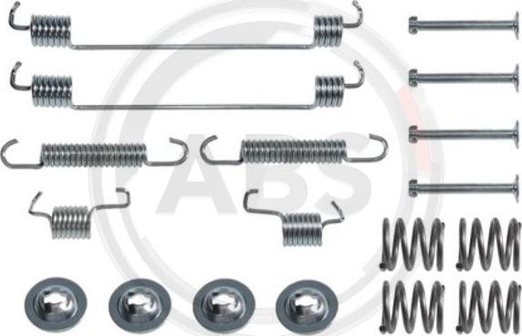 A.B.S. 0014Q - Kit accessori, Ganasce freno autozon.pro