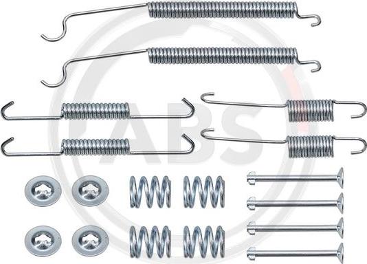 A.B.S. 0039Q - Kit accessori, Ganasce freno autozon.pro