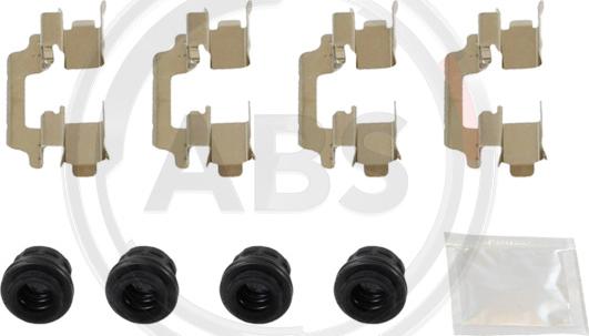 A.B.S. 0101Q - Kit accessori, Pastiglia freno autozon.pro