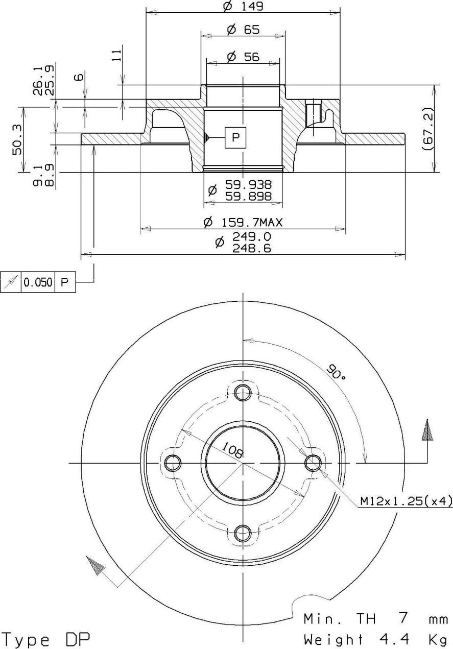 A.B.S. 08.9512.10 - Discofreno autozon.pro