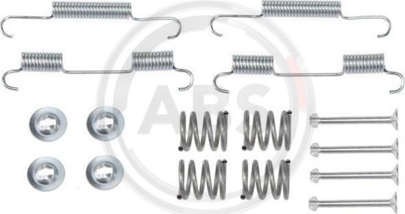 A.B.S. 0896Q - Kit accessori, Ganasce freno stazionamento autozon.pro