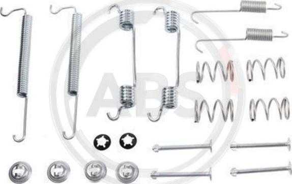 A.B.S. 0849Q - Kit accessori, Ganasce freno autozon.pro