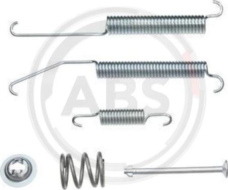 A.B.S. 0845Q - Kit accessori, Ganasce freno autozon.pro