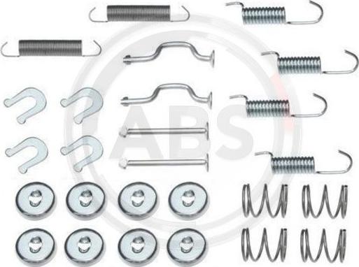 A.B.S. 0810Q - Kit accessori, Ganasce freno stazionamento autozon.pro