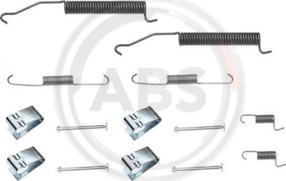 A.B.S. 0812Q - Kit accessori, Ganasce freno autozon.pro