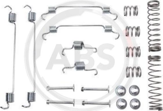 A.B.S. 0835Q - Kit accessori, Ganasce freno autozon.pro