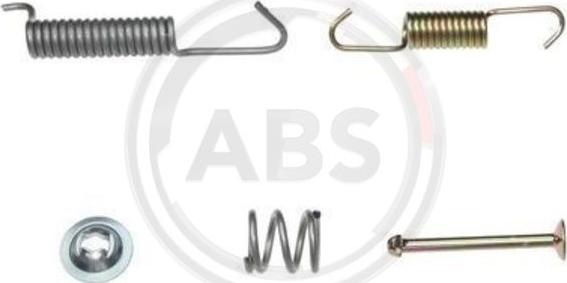 A.B.S. 0821Q - Kit accessori, Ganasce freno stazionamento autozon.pro