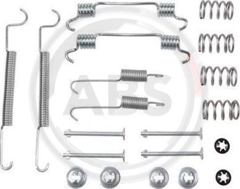 A.B.S. 0873Q - Kit accessori, Ganasce freno autozon.pro