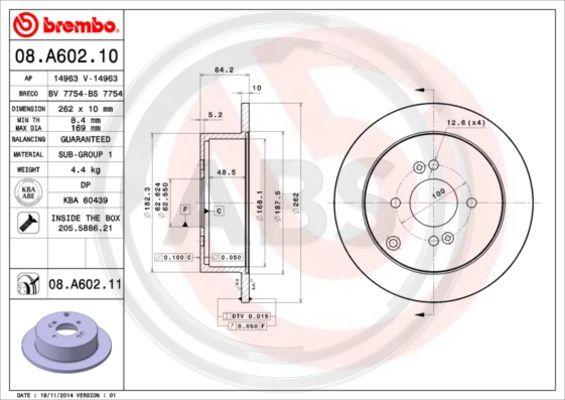 A.B.S. 08.A602.10 - Discofreno autozon.pro