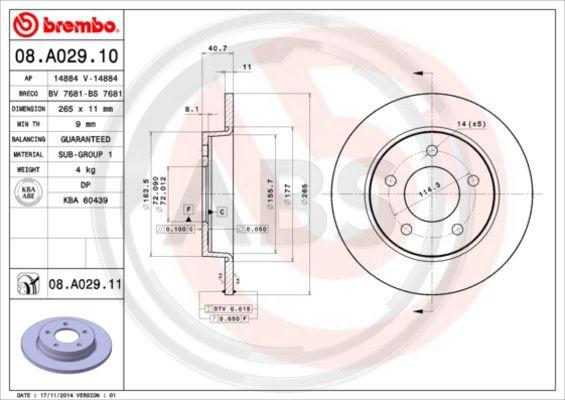 A.B.S. 08.A029.10 - Discofreno autozon.pro