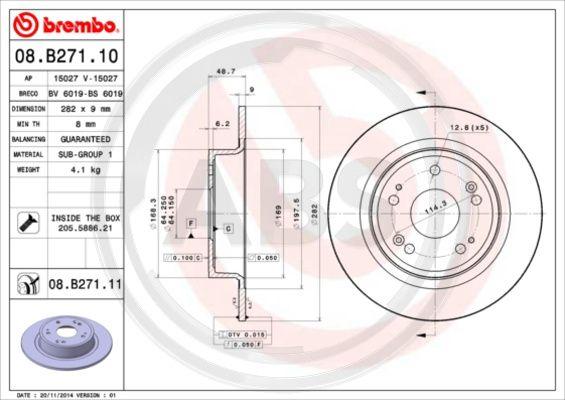 A.B.S. 08.B271.11 - Discofreno autozon.pro