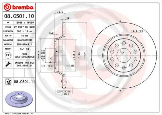 A.B.S. 08.C501.11 - Discofreno autozon.pro