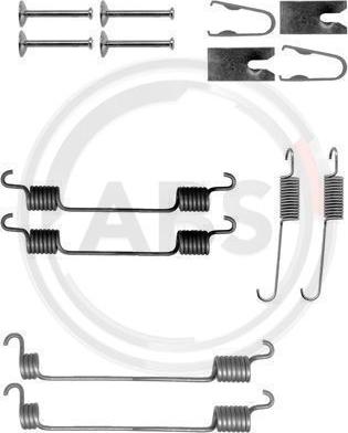 A.B.S. 0797Q - Kit accessori, Ganasce freno autozon.pro