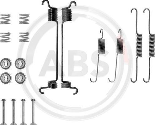 A.B.S. 0741Q - Kit accessori, Ganasce freno autozon.pro