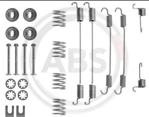 A.B.S. 0747Q - Kit accessori, Ganasce freno autozon.pro