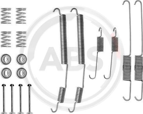 A.B.S. 0755Q - Kit accessori, Ganasce freno autozon.pro