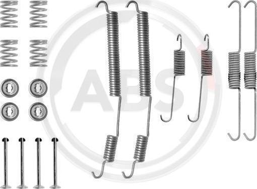 A.B.S. 0753Q - Kit accessori, Ganasce freno autozon.pro