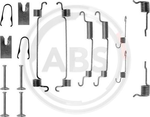 A.B.S. 0764Q - Kit accessori, Ganasce freno autozon.pro