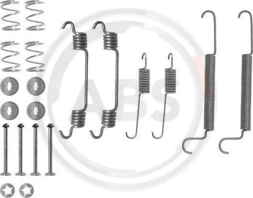 A.B.S. 0766Q - Kit accessori, Ganasce freno autozon.pro