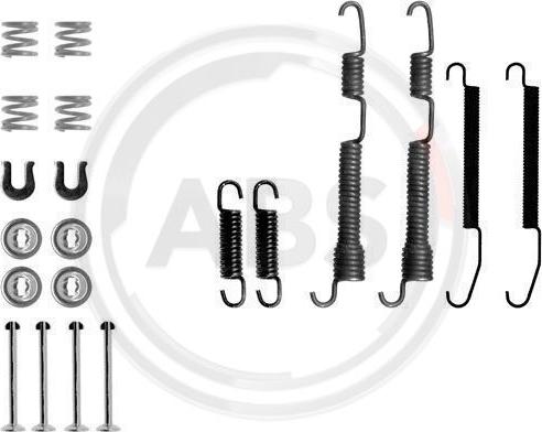 A.B.S. 0761Q - Kit accessori, Ganasce freno autozon.pro