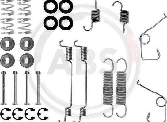 A.B.S. 0705Q - Kit accessori, Ganasce freno autozon.pro