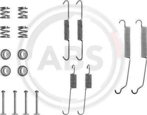 A.B.S. 0701Q - Kit accessori, Ganasce freno autozon.pro