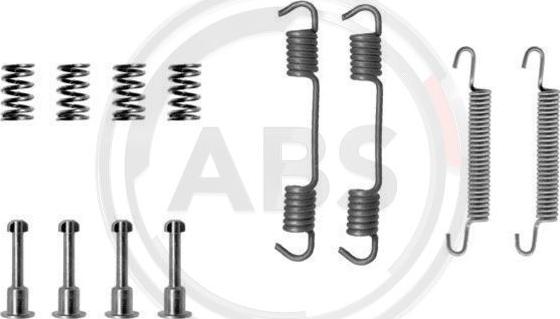 A.B.S. 0708Q - Kit accessori, Ganasce freno stazionamento autozon.pro