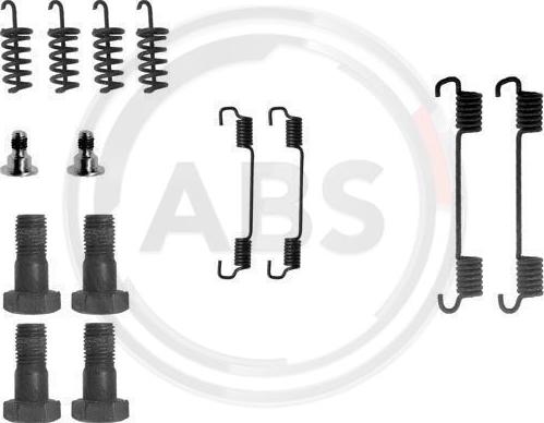 A.B.S. 0716Q - Kit accessori, Ganasce freno stazionamento autozon.pro