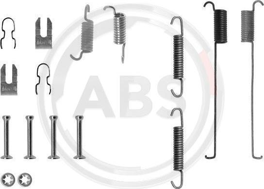 A.B.S. 0739Q - Kit accessori, Ganasce freno autozon.pro