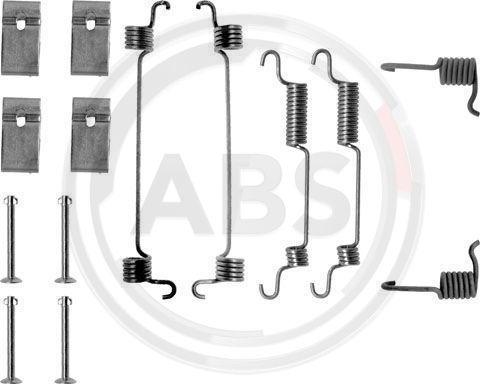 A.B.S. 0735Q - Kit accessori, Ganasce freno autozon.pro