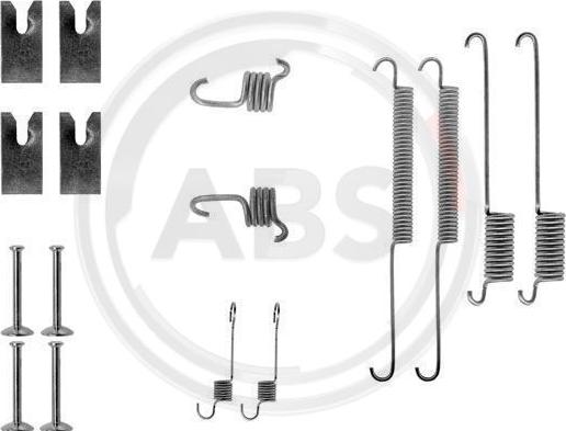 A.B.S. 0732Q - Kit accessori, Ganasce freno autozon.pro