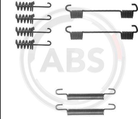 A.B.S. 0775Q - Kit accessori, Ganasce freno stazionamento autozon.pro