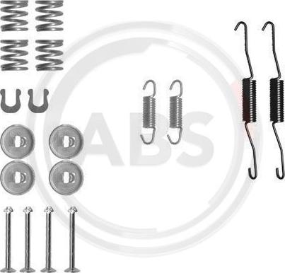 A.B.S. 0778Q - Kit accessori, Ganasce freno autozon.pro