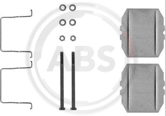 A.B.S. 1053Q - Kit accessori, Pastiglia freno autozon.pro