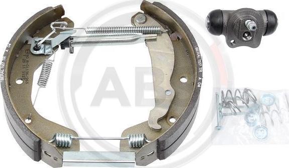 A.B.S. 111433 - Kit ganasce freno autozon.pro