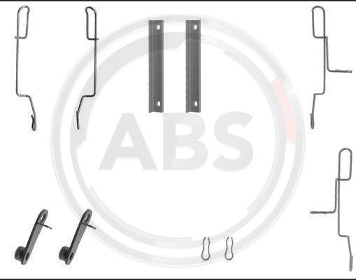 A.B.S. 1188Q - Kit accessori, Pastiglia freno autozon.pro