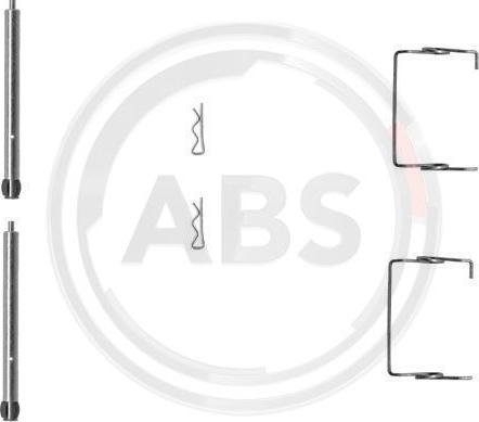 A.B.S. 1267Q - Kit accessori, Pastiglia freno autozon.pro