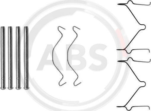 A.B.S. 1209Q - Kit accessori, Pastiglia freno autozon.pro