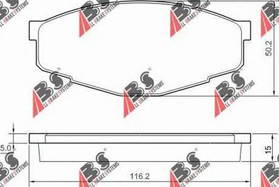 A.B.S. 36460 - Kit pastiglie freno, Freno a disco autozon.pro