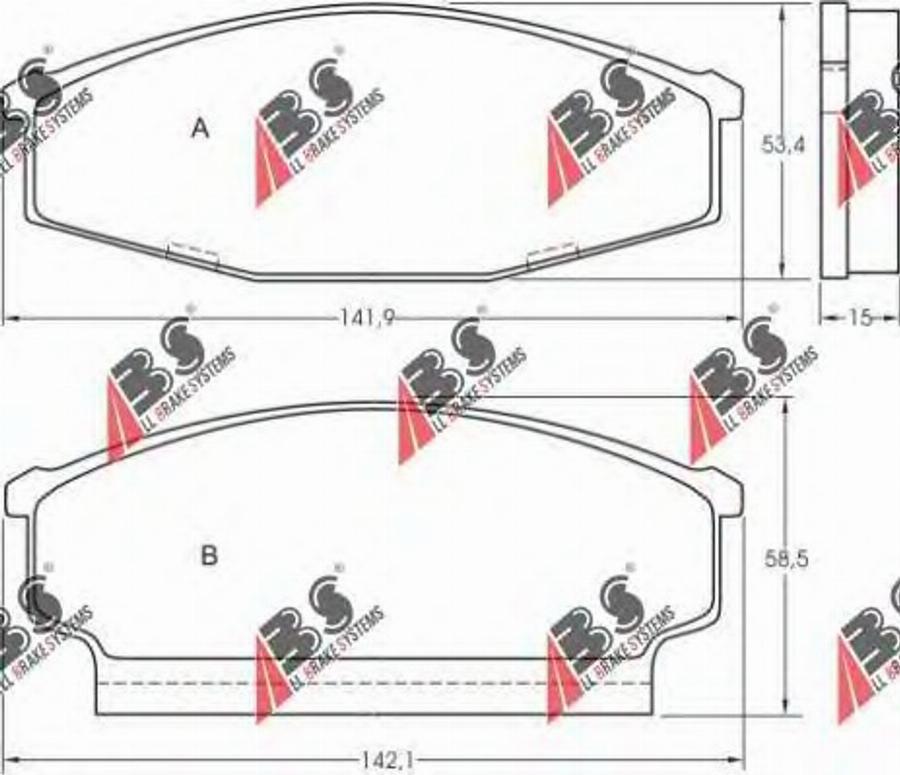 A.B.S. 36643 - Kit pastiglie freno, Freno a disco autozon.pro