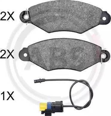 Magneti Marelli 363700201634 - Kit pastiglie freno, Freno a disco autozon.pro