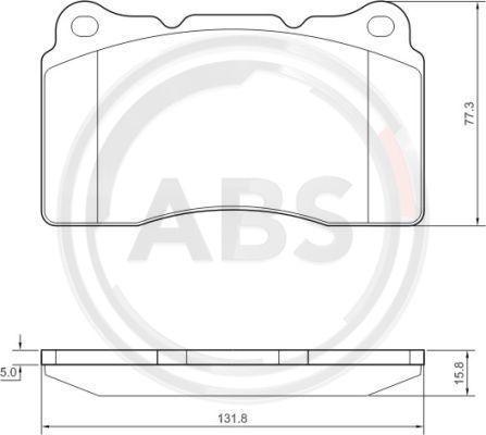 A.B.S. 37479 - Kit pastiglie freno, Freno a disco autozon.pro