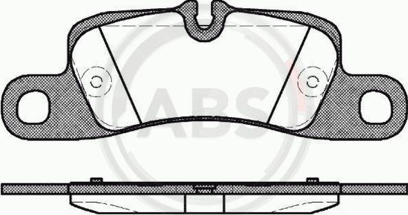 A.B.S. 37725 - Kit pastiglie freno, Freno a disco autozon.pro