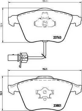 Magneti Marelli 363700201223 - Kit pastiglie freno, Freno a disco autozon.pro